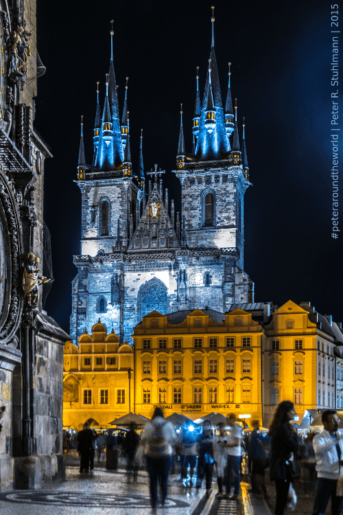 Hier haben wir den späten Abend in Prag mit Wein, einer Zigarre und natürlich Cola verbracht.