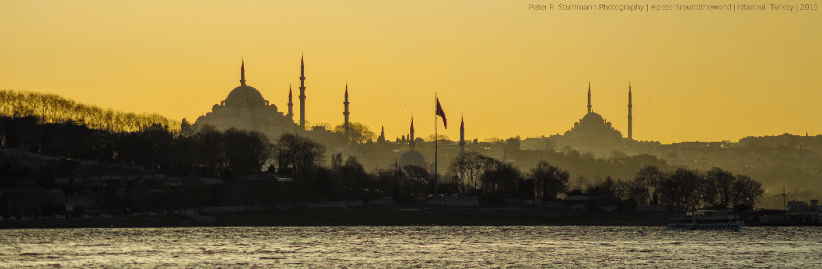 Jahresrückblick 2015 - Istanbul Sonnenuntergang