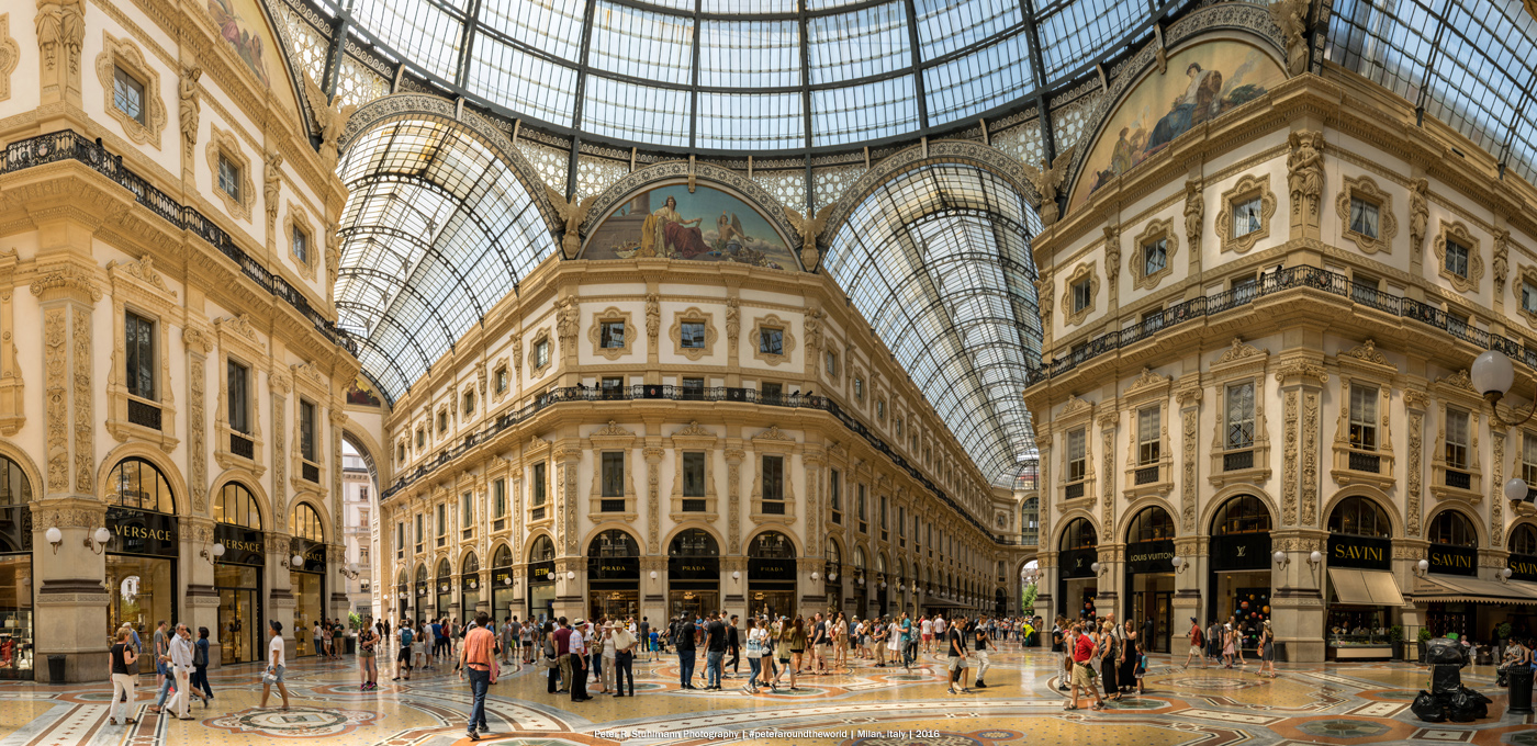 Jahresrückblick 2016: Mailand Galleria Vittorio Emanuele II 